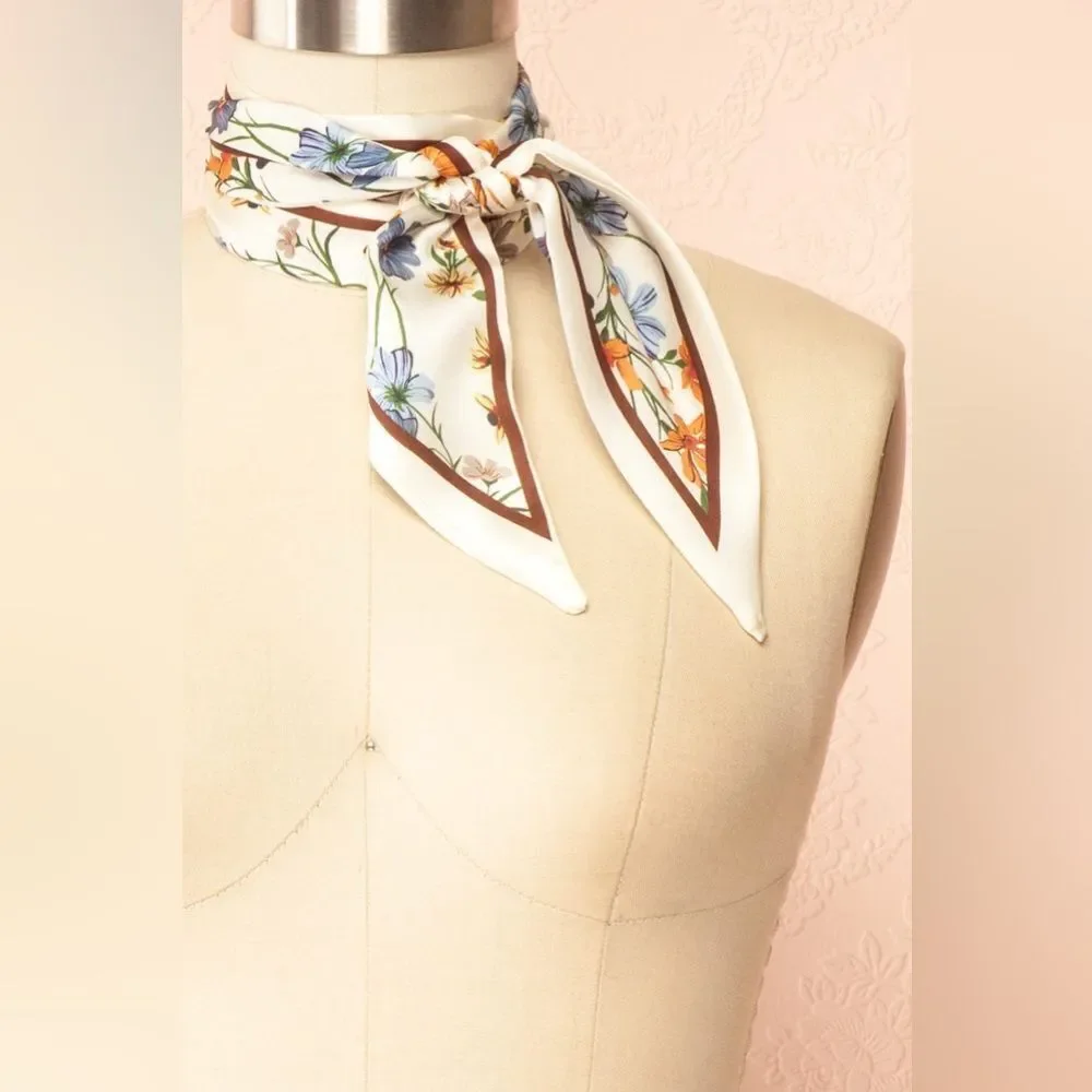Floral Print Scarf P93